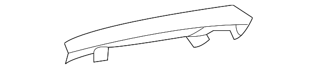 19184031 Деталь ROOF RAIL, LEFT