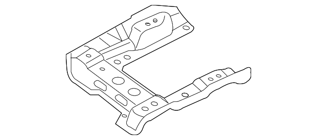 12832559 Деталь SEAT MOUNT, LEFT