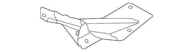 12826572 Деталь BRACKET, LEFT
