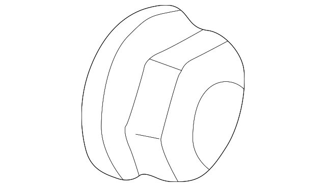 XW4Z-4B477-AA HUB RETAINER NUT, RIGHT