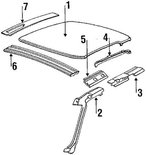 Cutlass Supreme ROOF & COMPONENTS
