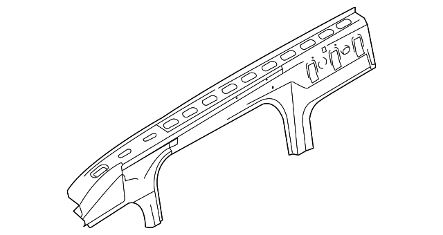 2T1Z-6151186-A Деталь INNER SIDE RAIL, RIGHT