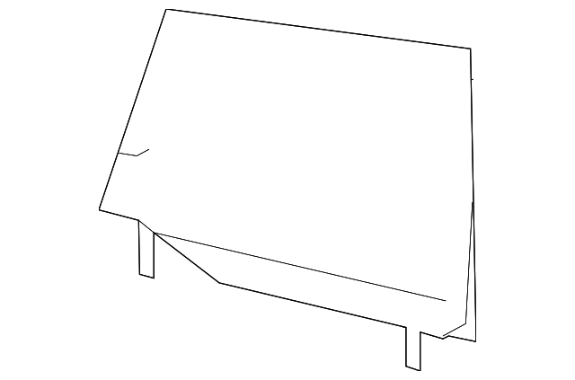 5KD57SX9AE Деталь DOOR GLASS, LEFT