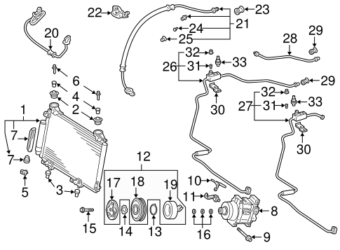 HVAC/SWITCHES & SENSORS for 2002 Toyota Echo #1
