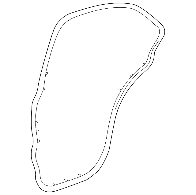 5G1Z-5425324-AB Деталь DOOR W'STRIP, RIGHT