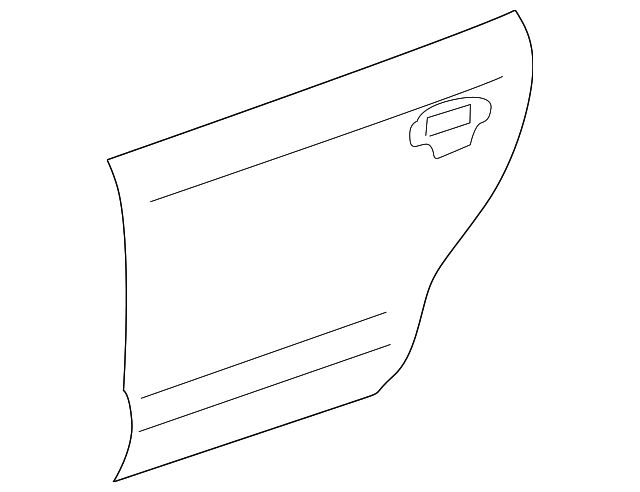 7G1Z-5424700-A Деталь OUTER PANEL, RIGHT