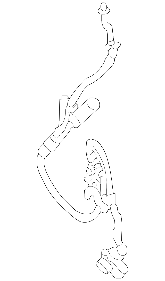 YS4Z-2B372-AA ABS SENSOR, LEFT
