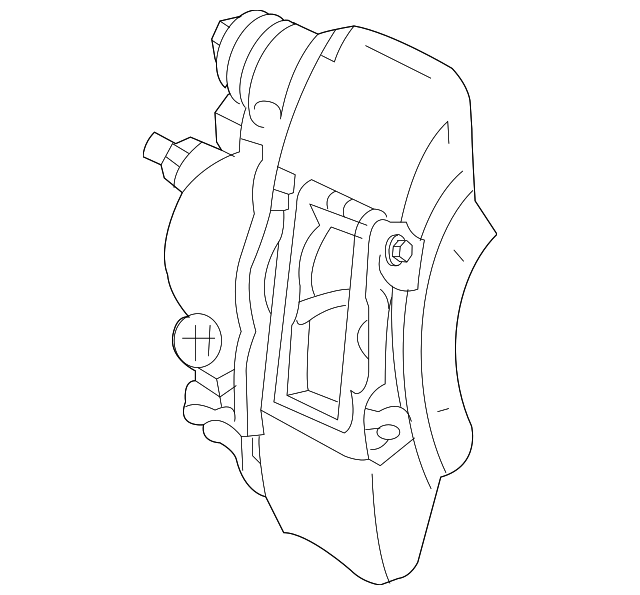 6S4Z2B121A CALIPER, LEFT