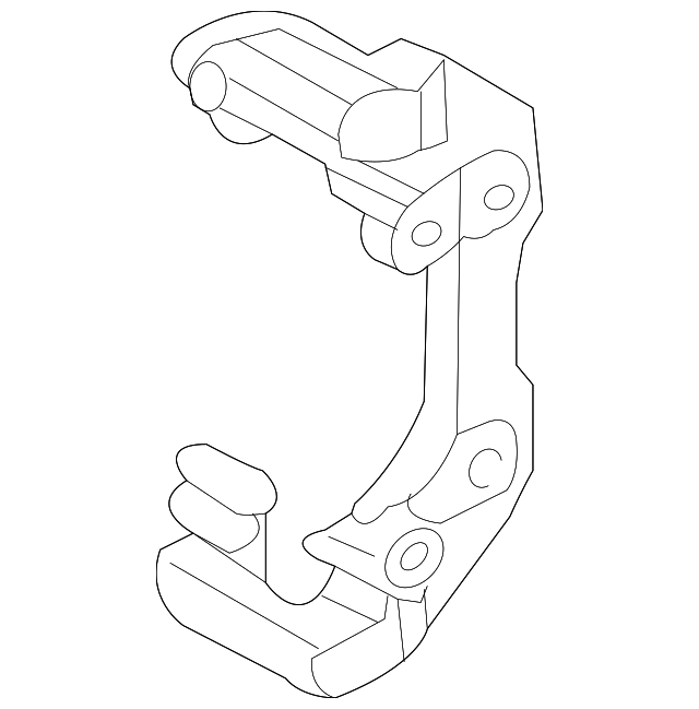 6S4Z-2B292-A SUPPORT, RIGHT