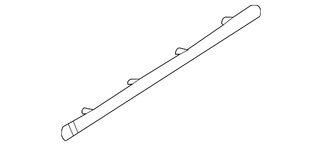 12786324 Деталь BODY SIDE MLDG, LEFT