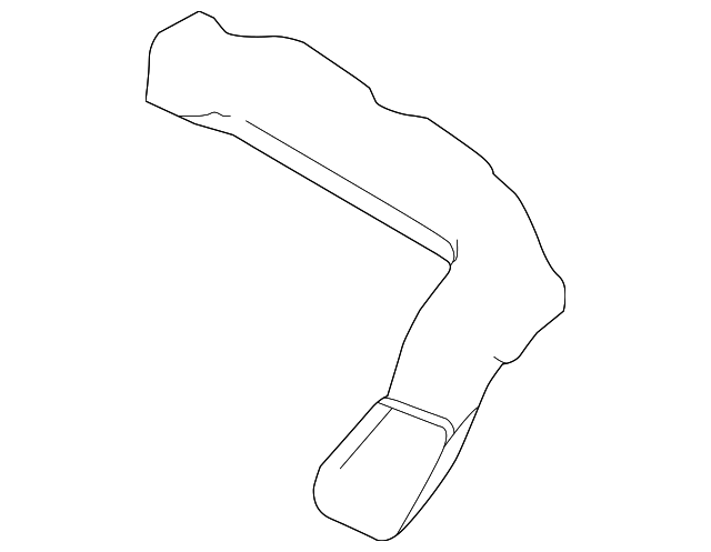 BM5Z-19D809-B Деталь OUTLET DUCT, RIGHT
