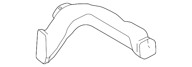 BM5Z-19D809-C Деталь OUTLET DUCT, LEFT
