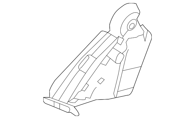 CV6Z-19893-AC Деталь VENT LOUVER, RIGHT