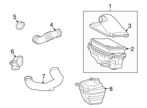 MAINTENANCE & LUBRICATION/FILTERS for 1999 Toyota Corolla #3