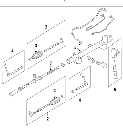 P/S Pump & Hoses for 2006 Infiniti M35 #0