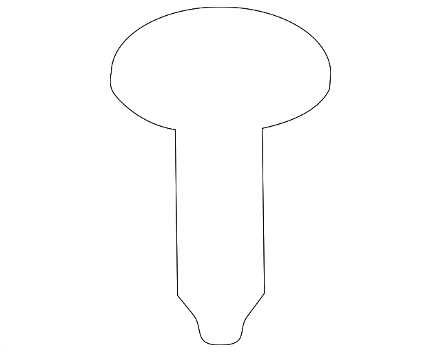 -W709571-SS3ZH INSULATOR RETAINER