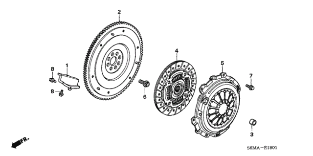 Clutch (Type-S) for 2006 Acura RSX #0