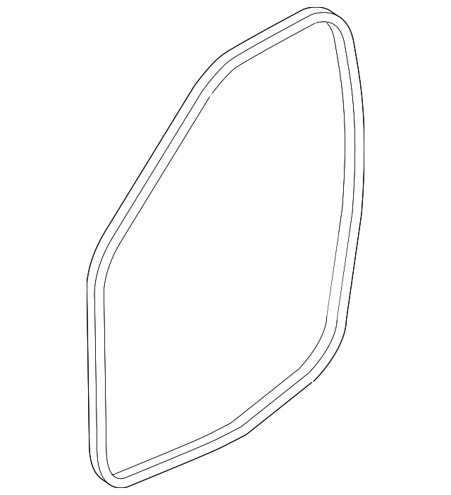 15778296 Деталь DOOR W'STRIP, LEFT