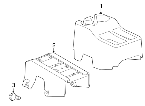 Impala Limited CENTER CONSOLE