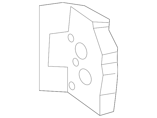 DT1Z-61250A07-A Деталь PANEL REINF PLATE, LEFT