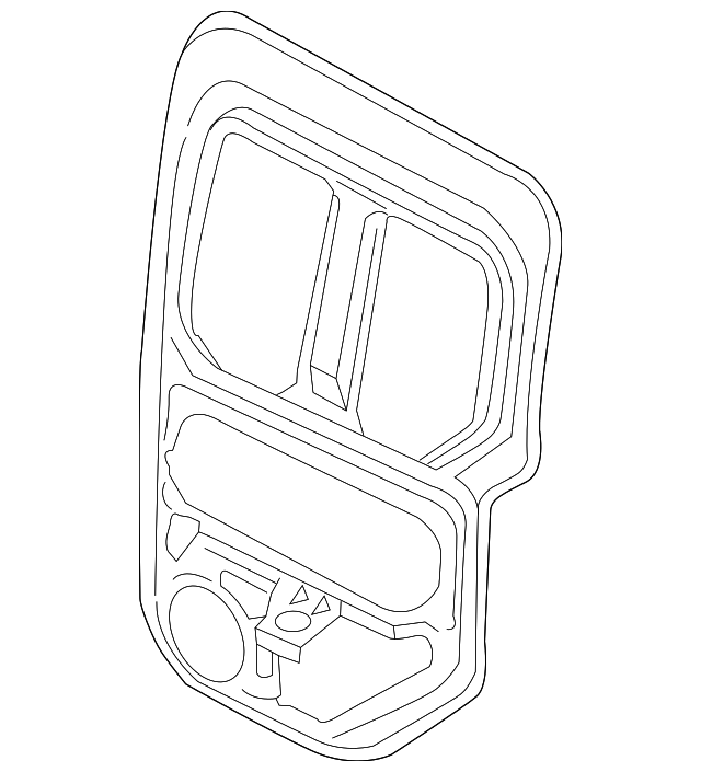DT1Z-1727865-A Деталь FILLER PANEL, LEFT