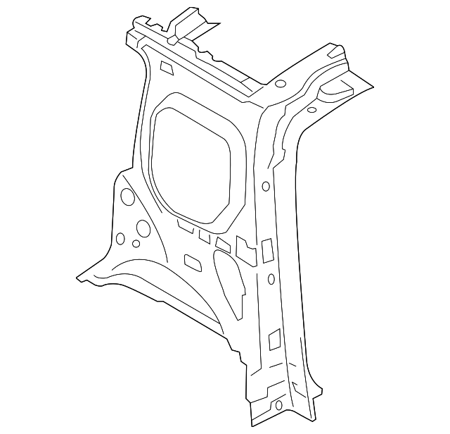 DT1Z-6127791-A Деталь INNER PANEL, LEFT