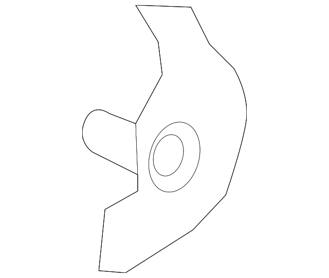 DT1Z-6129329-C Деталь PANEL REINF HOLDER, LEFT