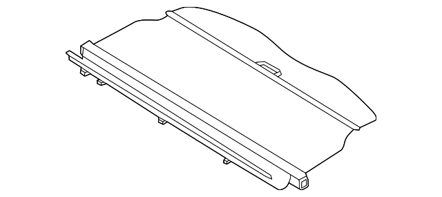 FA1Z-5845440-AD Деталь LUGGAGE COVER