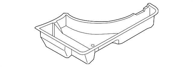 FA1Z-58310B17-A Деталь COMPARTMENT, LEFT