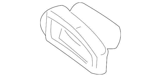 4634739 Деталь AIR OUTLET, LEFT