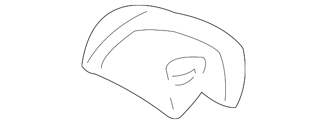 4634713 Деталь AIR OUTLET, LEFT
