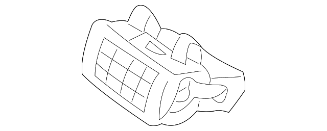 4542684 Деталь AIR OUTLET, RIGHT