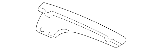 4633491 Деталь DEFROSTER DUCT, RIGHT