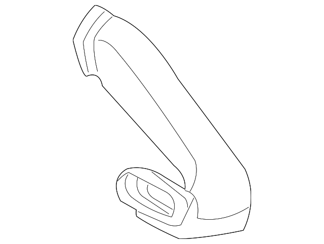 4541454 Деталь AIR DUCT, RIGHT