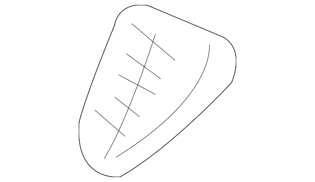 4633368 Деталь AIR VENT, LEFT