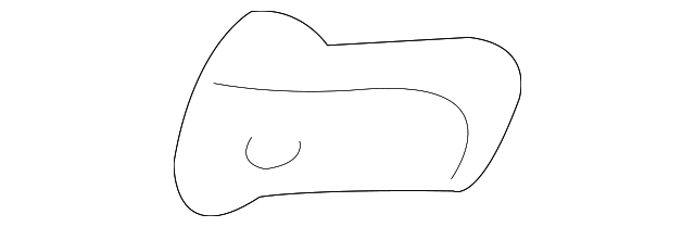 4633384 Деталь AIR OUTLET, LEFT
