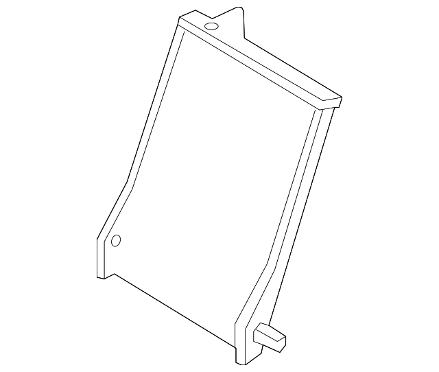 30767974 SEAT BACK FRAME, LEFT