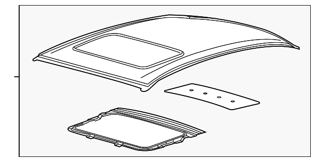 AG1Z-5450202-B Деталь ROOF PANEL