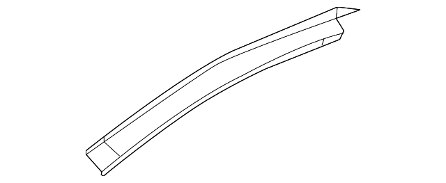 AG1Z-5451186-A Деталь ROOF RAIL, RIGHT