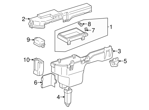 ELECTRICAL/ELECTRICAL COMPONENTS for 2000 Toyota Sienna #1