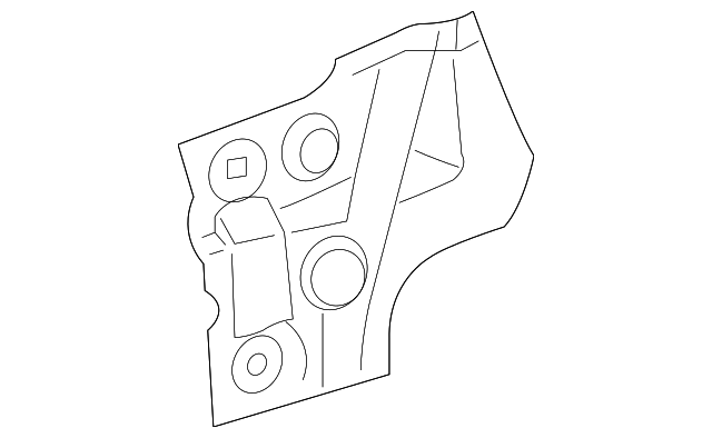 955-572-575-00 Деталь PLENUM PANEL, LEFT