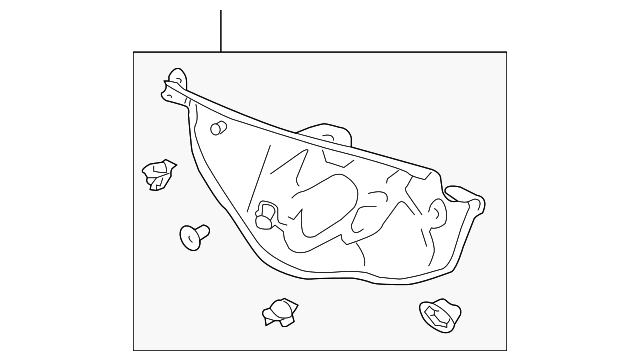 955-572-572-02 Деталь DASH SHIELD, RIGHT