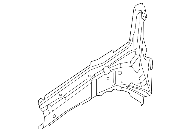 AV6Z-5810525-A Деталь INNER RAIL, LEFT