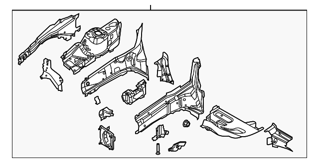 CV9Z-16055-B Деталь APRON/RAIL ASSY, LEFT