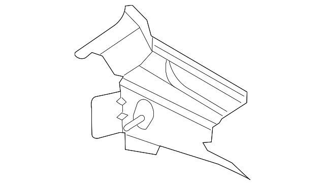 CV6Z-54103A32-A Деталь INNER REINF, LEFT