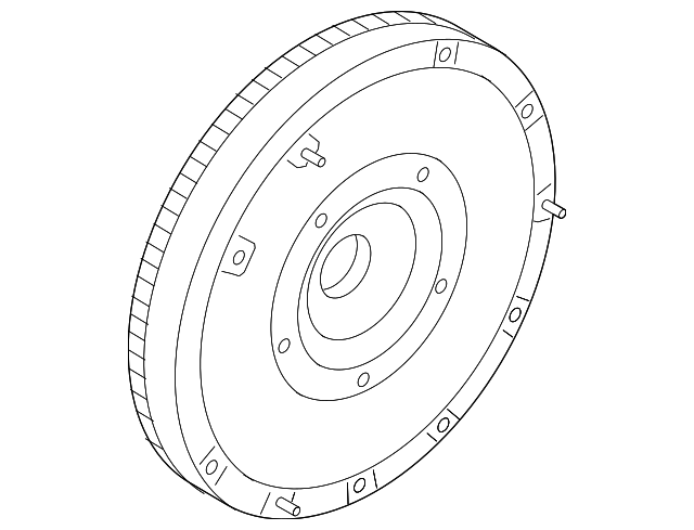 AV6Z-6477-B Деталь FLYWHEEL