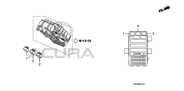 Control Unit (Cabin) (2) for 2008 Acura RDX #0