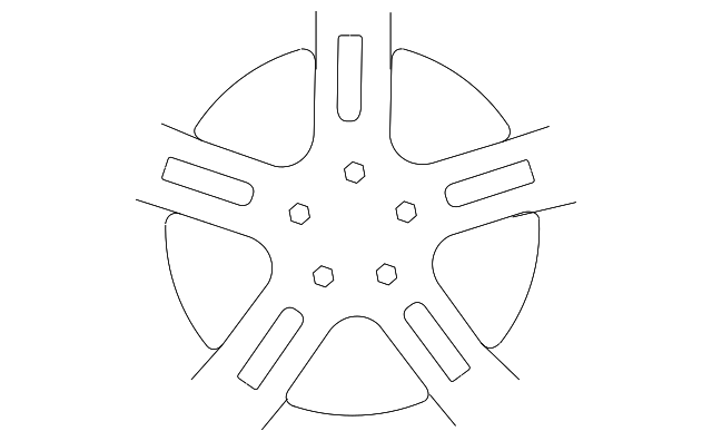 970-362-160-04-9A1 Деталь WHEEL, ALLOY