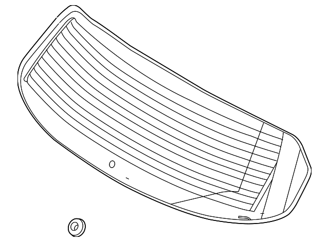 EJ7Z-7842006-B LIFT GATE GLASS