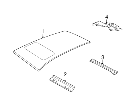 X-Type ROOF & COMPONENTS 2